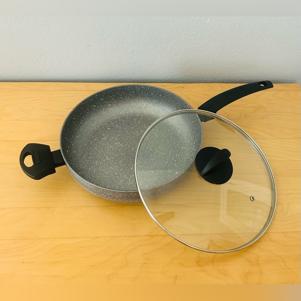 Non-Stick 11” Lava Stone Frying Pan for All Type of Stoves